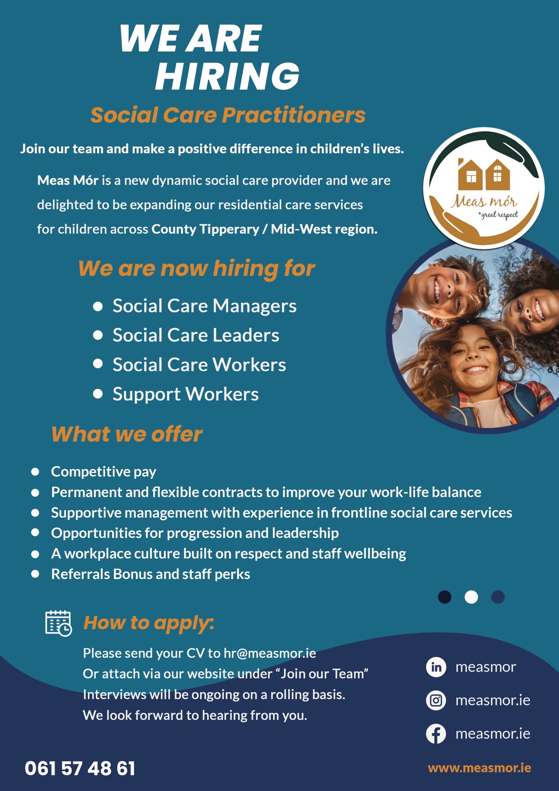 Meas Mór (We are hiring) Jan 2026